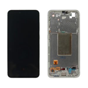 Écran LCD + Tactile + cadre - GH82-35848B - (Auto-assemblé) Samsung Galaxy S24 FE SM-S721B - Gris