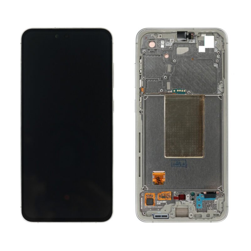 Samsung SM-S721B Galaxy S24 FE LCD Display + Touchscreen + Frame - GH82-35848B - (Self-Assembled) - Grey Écran LCD Tactile + cadre - GH82-35848B - (Pre-assemblé) Samsung Galaxy S24 FE SM-S721B - Gris