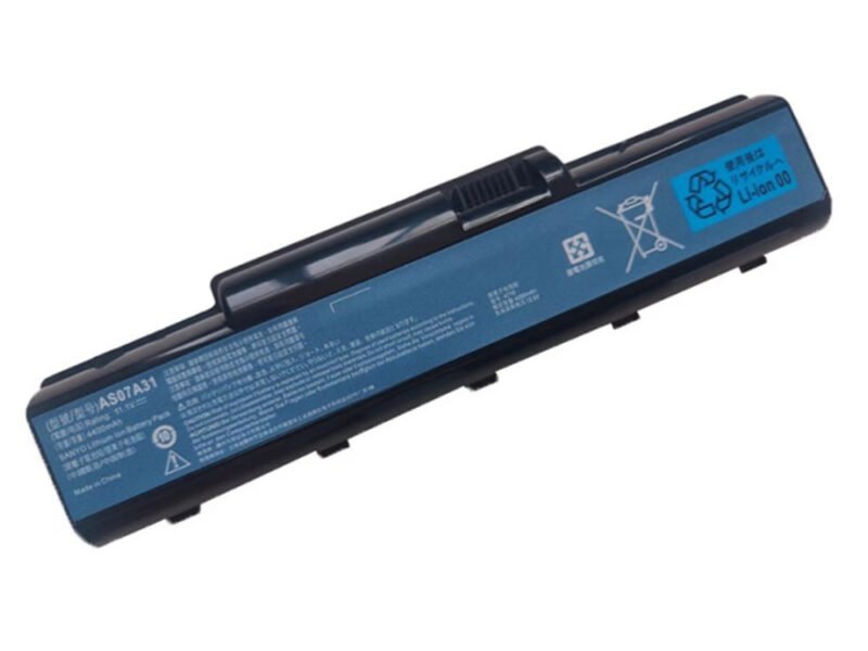 Batterie Acer Aspire - AS07A31 - 11,1 V 5 200 mAh 2 Batterie Acer Aspire - AS07A31 - 11,1 V 5 200 mAh