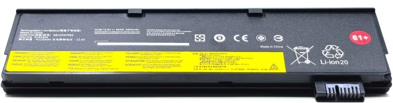 Batterie Lenovo - T470 61+ - 11.1V 5200mAh 2 Batterie Lenovo - T470 61+ - 11.1V 5200mAh