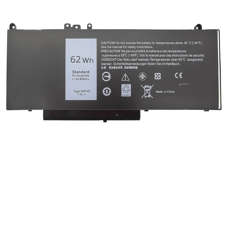 Batterie d'ordinateur portable Dell - 6MT4T - 7,6 V 8 000 mAh