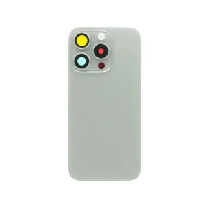 Cache arrière iPhone 15 Pro - Démonté - Grade B - Blanc