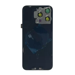 Cache arrière iPhone 15 Pro - Démonté - Grade C - Bleu