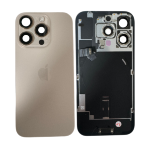 Cache arrière iPhone 16 Pro - Démonté - Grade C - Noir