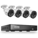 ZOSI 4K 8CH Kit Vidéo Surveillance PoE pour Extérieure