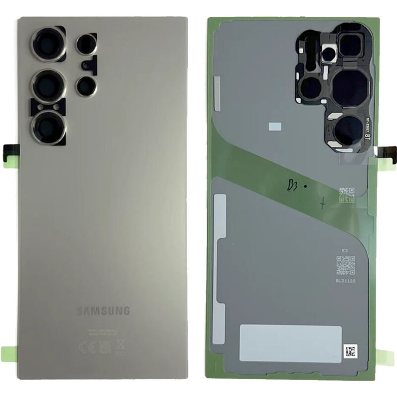Cache arrière Samsung Galaxy S24 Ultra SM-S928B - Gris 2 Cache arrière Samsung Galaxy S24 Ultra SM-S928B - Gris