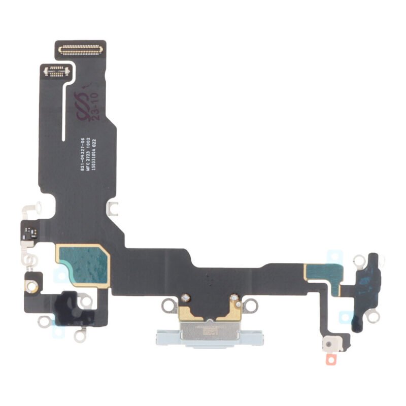 Apple iPhone 15 Charge Connector Flex Cable - Blue 2 Apple iPhone 15 Charge Connector Flex Cable - Blue