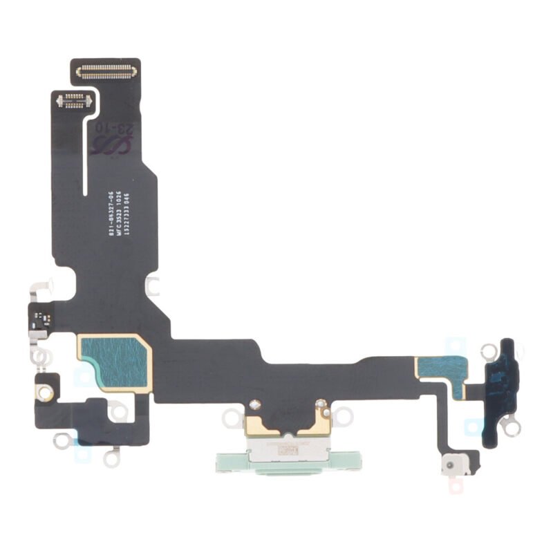 Apple iPhone 15 Charge Connector Flex Cable - Green 2 Apple iPhone 15 Charge Connector Flex Cable - Green