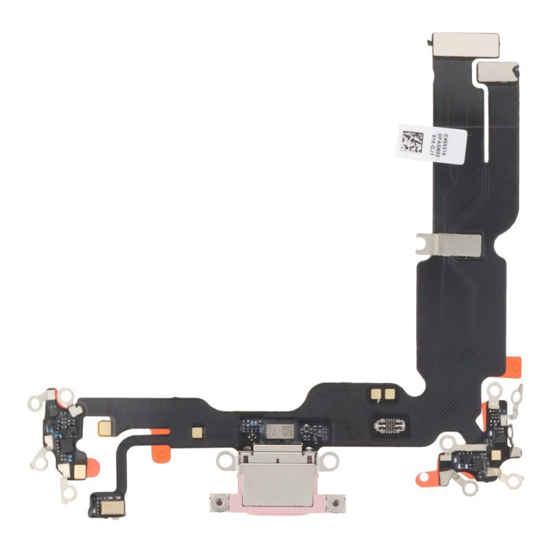 Apple iPhone 15 Plus Charge Connector Flex Cable - Pink 2 Apple iPhone 15 Plus Charge Connector Flex Cable - Pink