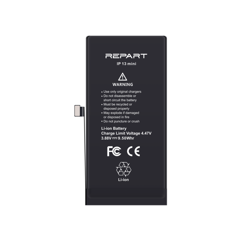 Batterie iPhone 13 Mini - REPART PRIME - High Capacity - 2450 mAh