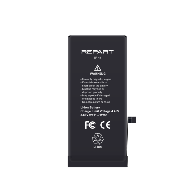 Batterie iPhone 11 - REPART PRIME - 3110 mAh 2 Batterie iPhone 11 - REPART PRIME - 3110 mAh