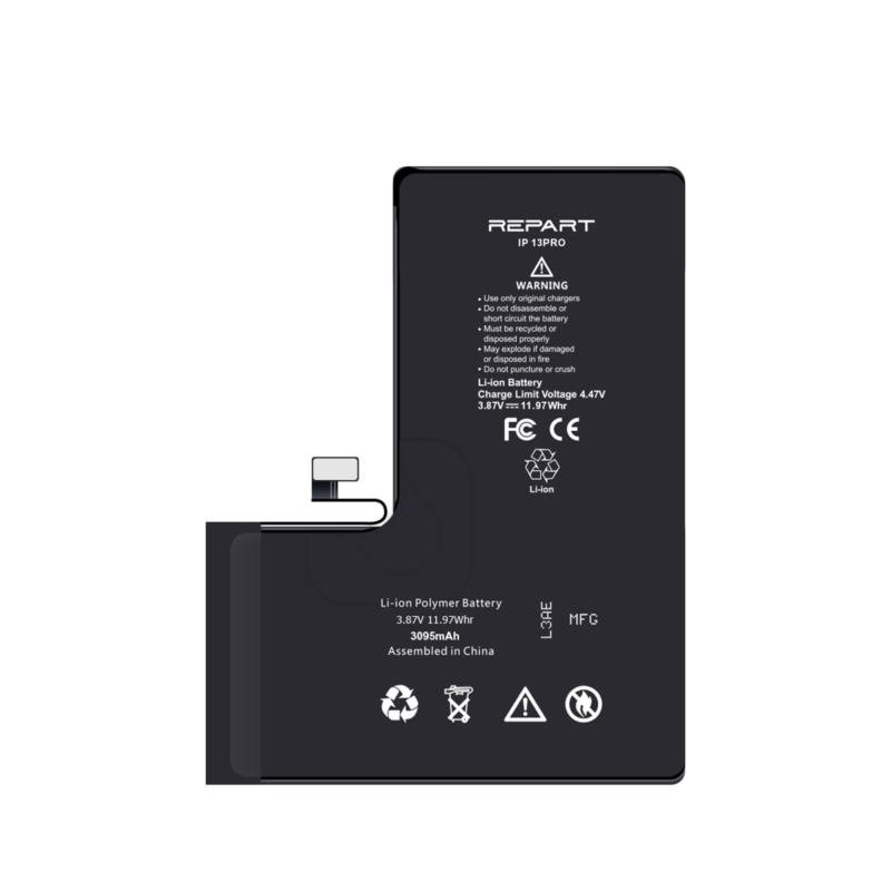 Batterie iPhone 13 Pro - REPART PRIME - 3095 mAh 2 Batterie iPhone 13 Pro - REPART PRIME - 3095 mAh