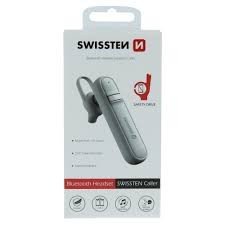 Oreillette Bluetooth Swissten Caller - 51104000 - Blan Oreillette Bluetooth Swissten Caller - 51104000 - Blanc-