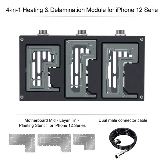 Station de soudage multicouche pour carte mère intelligente WL - HT007 - Module pour iPhone 12 Series 2 Station de soudage multicouche pour carte mère intelligente WL - HT007 - Module pour iPhone 12 Series