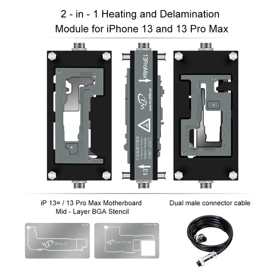 Station de soudage multicouche pour carte mère intelligente WL - HT007 - Module pour iPhone 13 & 13 PM