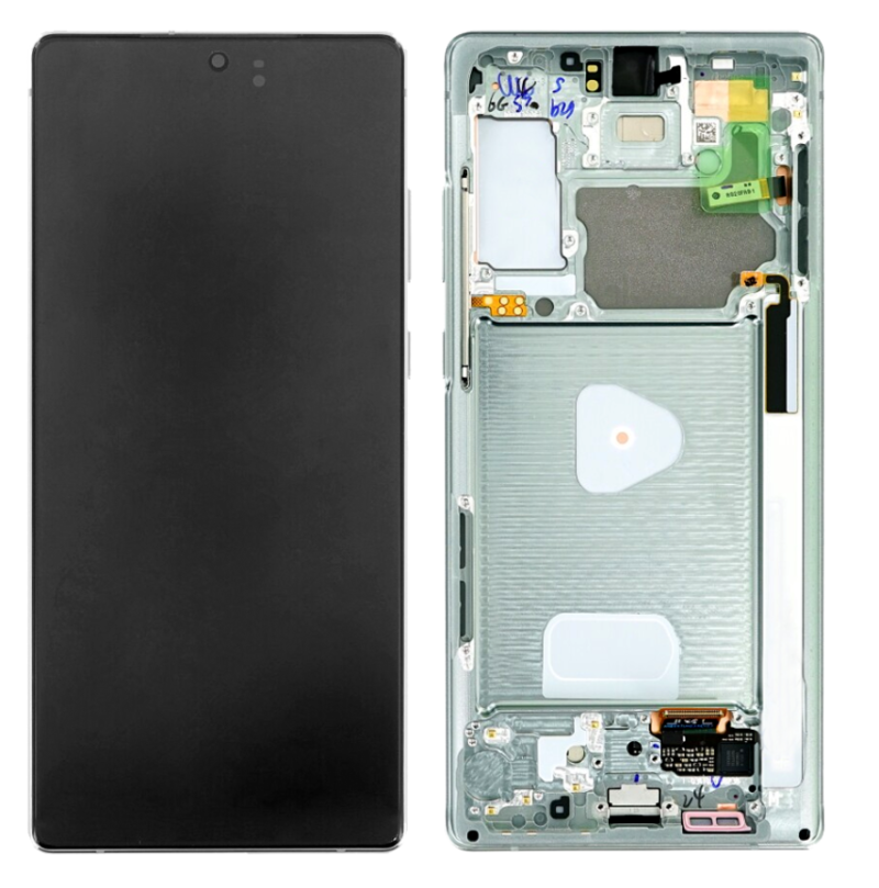 Écran LCD tactile + cadre Samsung Galaxy Note 20 SM-N980F - OLED - Vert 2 Écran LCD tactile + cadre Samsung Galaxy Note 20 SM-N980F - OLED - Vert