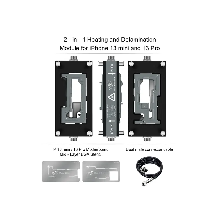 Station de soudage multicouche pour carte mère intelligente WL - HT007 - Module pour iPhone 13 mini & 13 Pro 2 Station de soudage multicouche pour carte mère intelligente WL - HT007 - Module pour iPhone 13 mini & 13 Pro